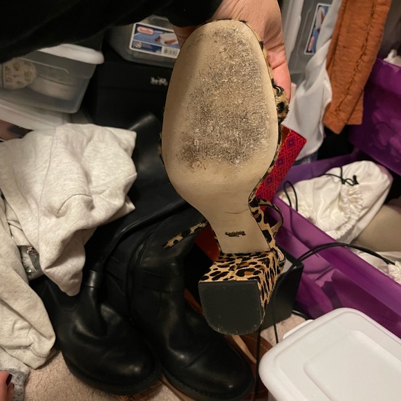 Coach leopard heels - Picture 3 of 5
